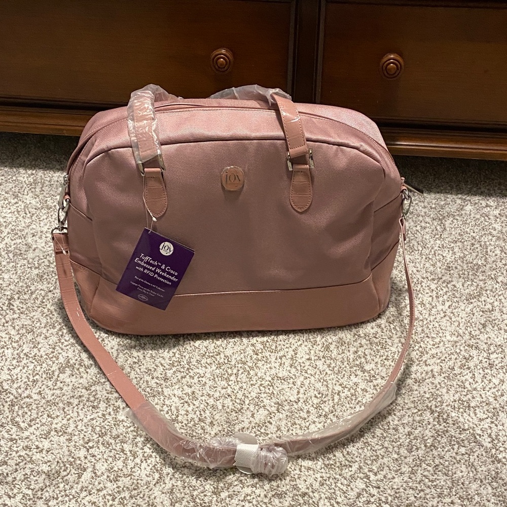 Joy Mangano Dusty Pink Travel Bag